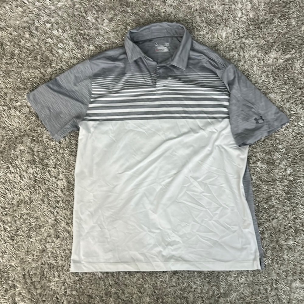 UnderArmour heat gear golf polo